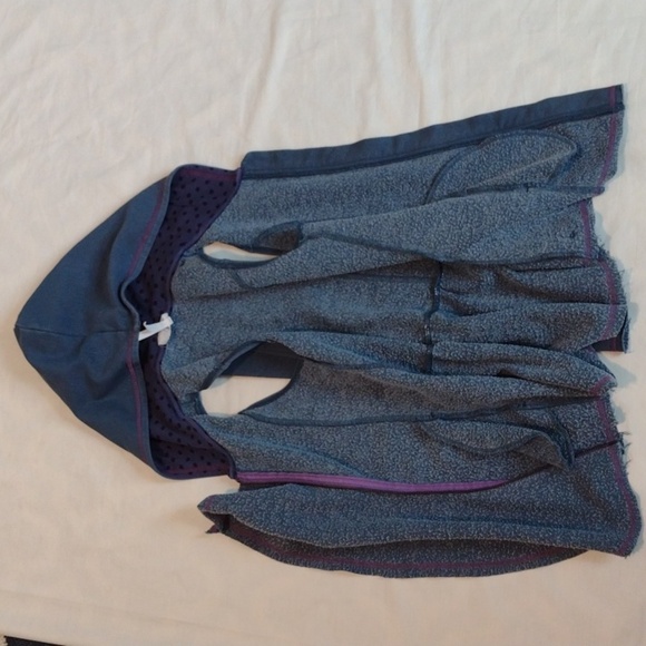 Matilda Jane Tween 435 Camp MJC My Compass Hoodie Zip Vest Blue Ruffle Size 10 - Picture 8 of 8